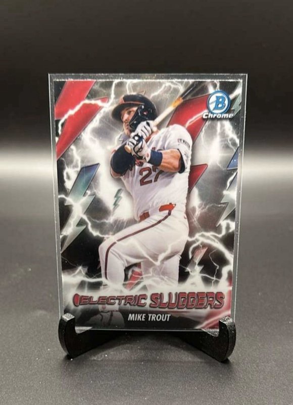 2026 Bowman Electric Sluggers Mike Trout #ES-25 Angels