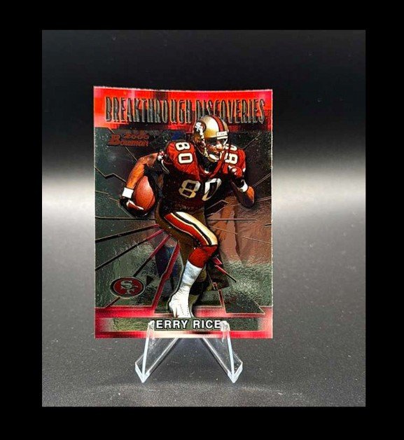 2000 Bowman - Breakthrough Discoveries Jerry Rice #BD1