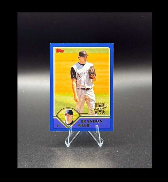 2003 Topps Traded & Rookies - Brandon Webb #T169