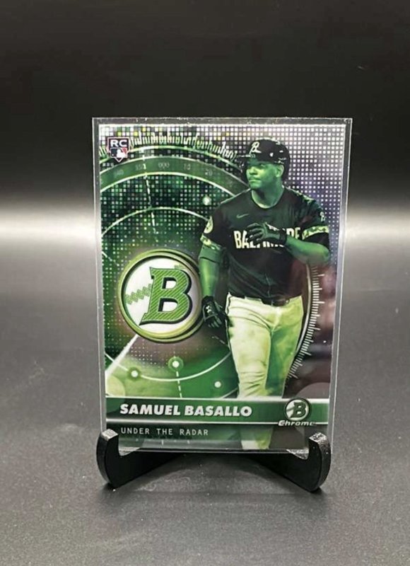 2026 Bowman Samuel Basallo Under The Radar Rookie #UR-16 (RC) Orioles