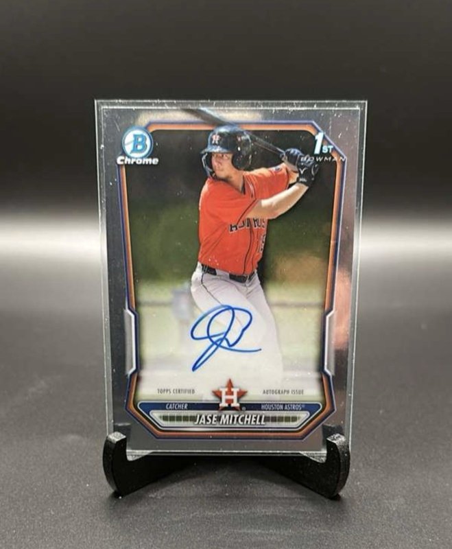 JASE MITCHELL 2026 BOWMAN CHROME 1ST PROSPECT AUTO #CPA-JM ASTROS Q2045