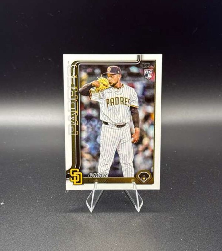 2025 Topps Update Series - Omar Cruz #US90 (RC)