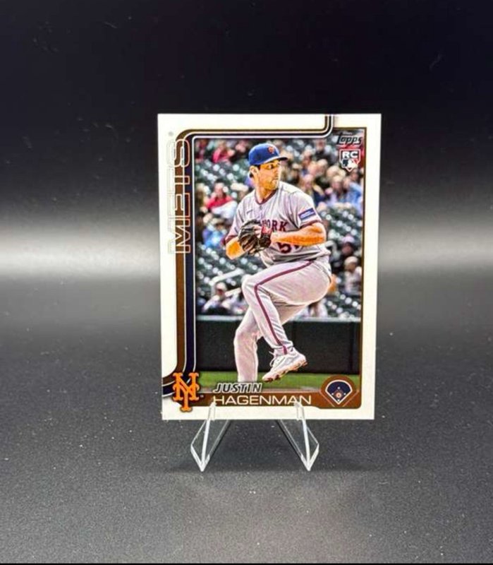 2025 Topps Update Series - Justin Hagenman #US108 (RC)
