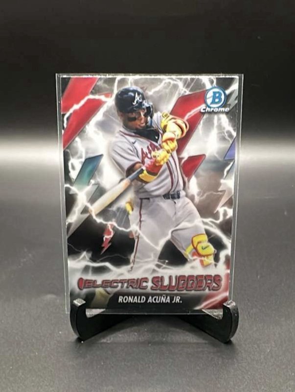 2026 Bowman - Ronald Acuna Jr. Chrome Electric Sluggers #ES-8 Atlanta Braves