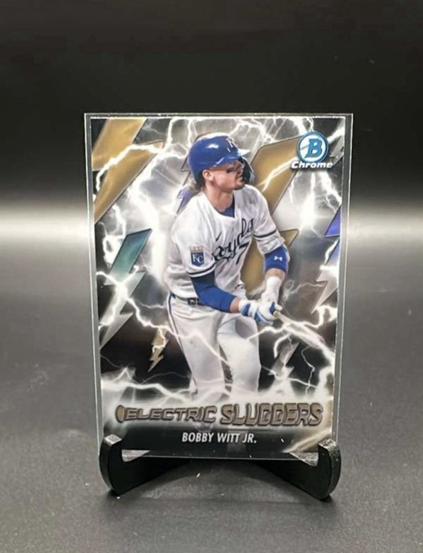2026 Bowman Chrome - Electric Sluggers - Bobby Witt Jr. #ES-19 - Royals
