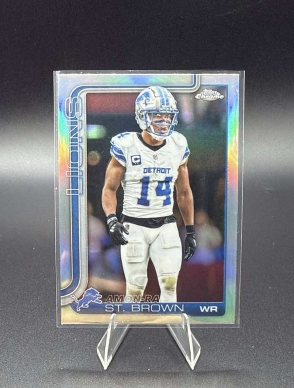 2025 Topps Chrome - Amon-Ra St. Brown #98 Refractor