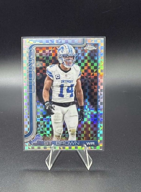 2025 Topps Chrome - Amon-Ra St. Brown #98 X-Fractor