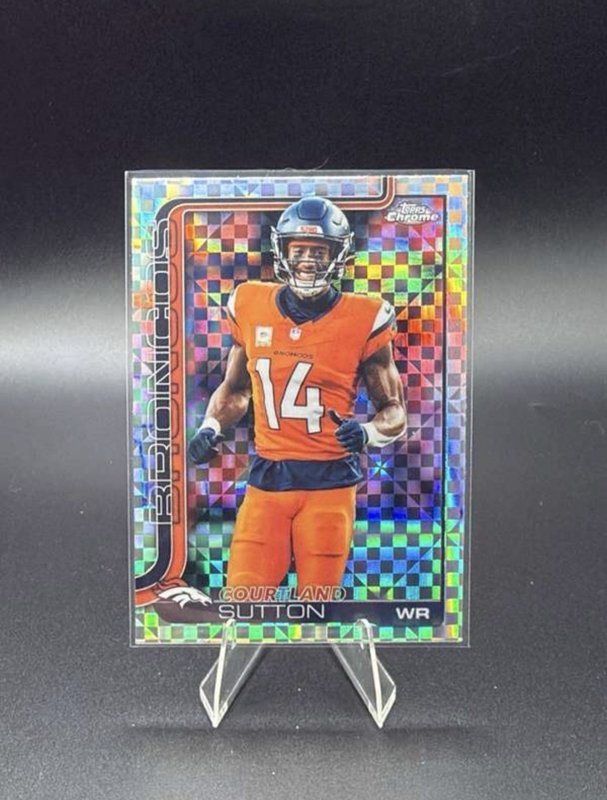 2025 Topps Chrome - Courtland Sutton #86 X-Fractor