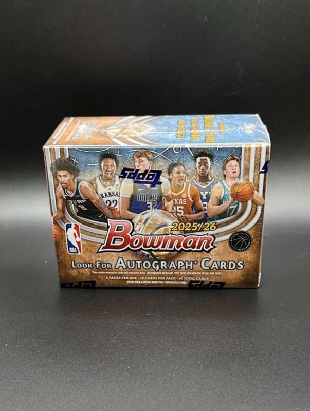 NEW Topps 2025-26 Bowman Basketball 🏀 - VALUE Box - IN -HAND FAST SHIP