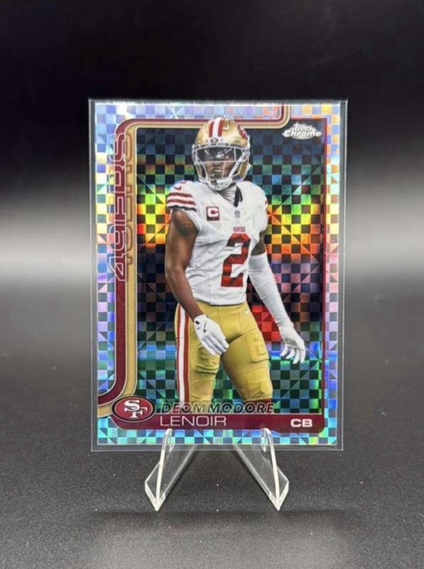 2025 Topps Chrome - Deommodore Lenoir #269 X-Fractor