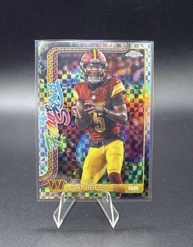 2025 Topps Chrome - Future Stars Jayden Daniels #FS-14 X-Fractor