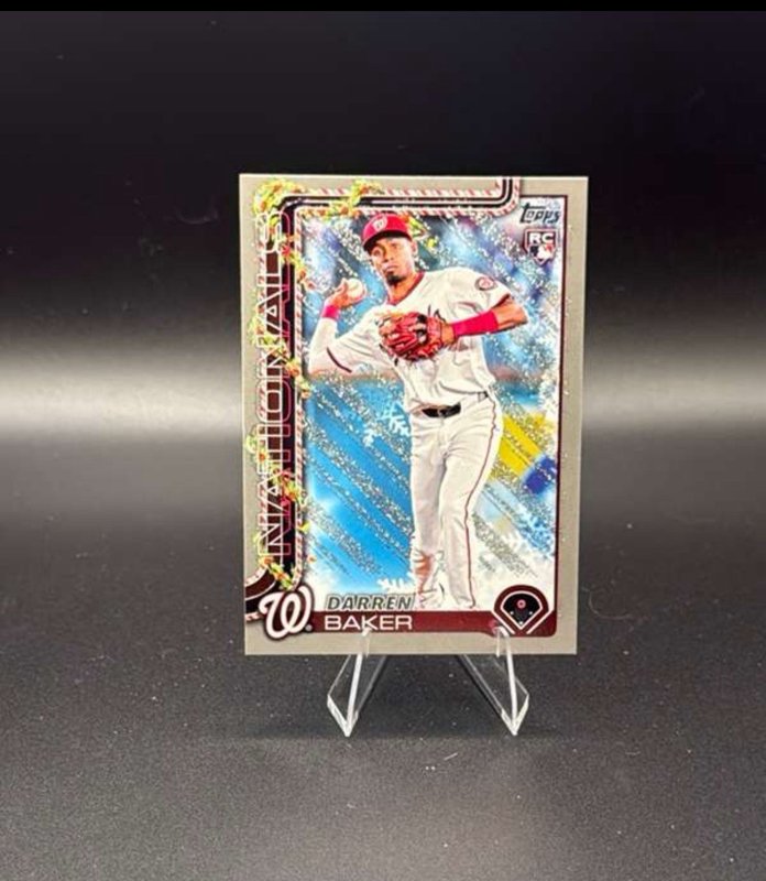 2025 Topps Holiday - Darren Baker #H167 (RC)