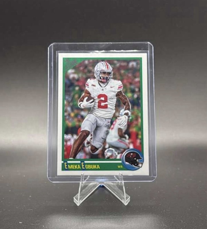 Emeka Egbuka 2025 Score  Rookie RC #8 Tampa Bay Buccaneers/Tampa Bay