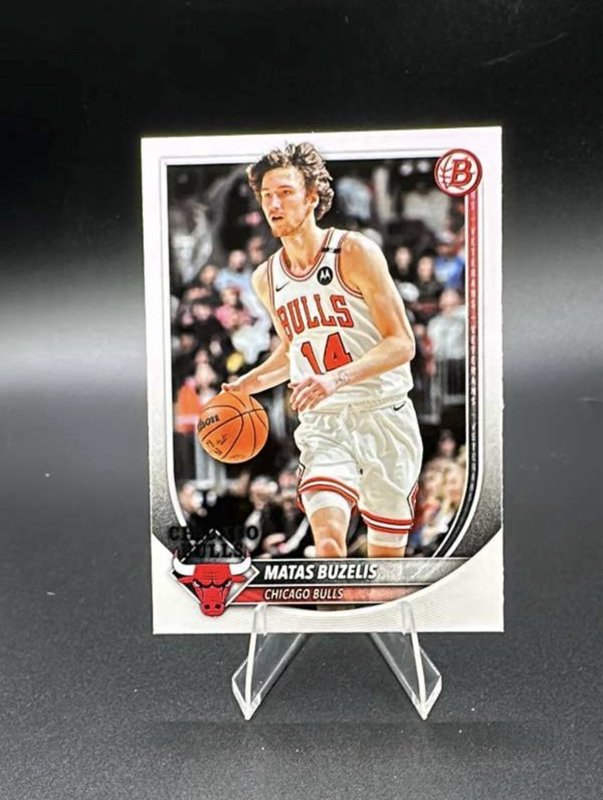 2025-26 Topps Bowman Basketball #73 Matas Buzelis, Chicago Bulls