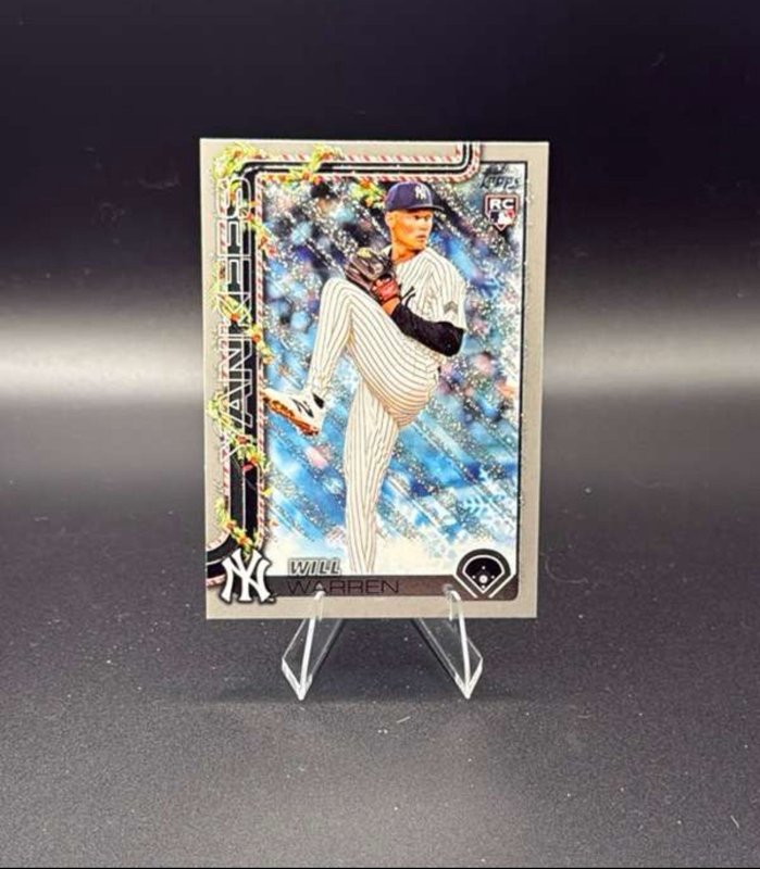 2025 Topps Holiday - Will Warren #H16 (RC)