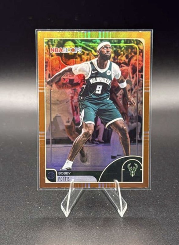 2026 Topps NBA Hoops - Bobby Portis #79 Rainbow Red & Orange /249