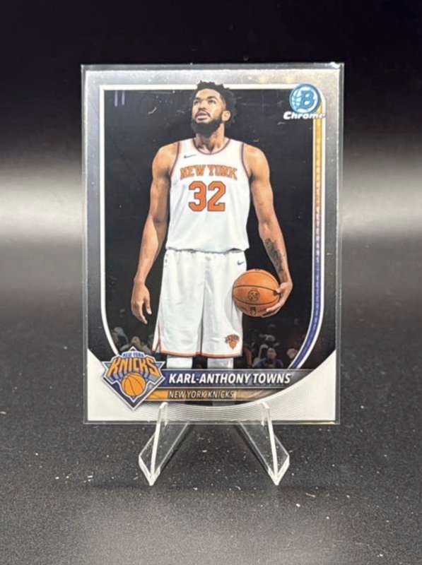 2025-26 Bowman #BCV-64 Karl-Anthony Towns Chrome