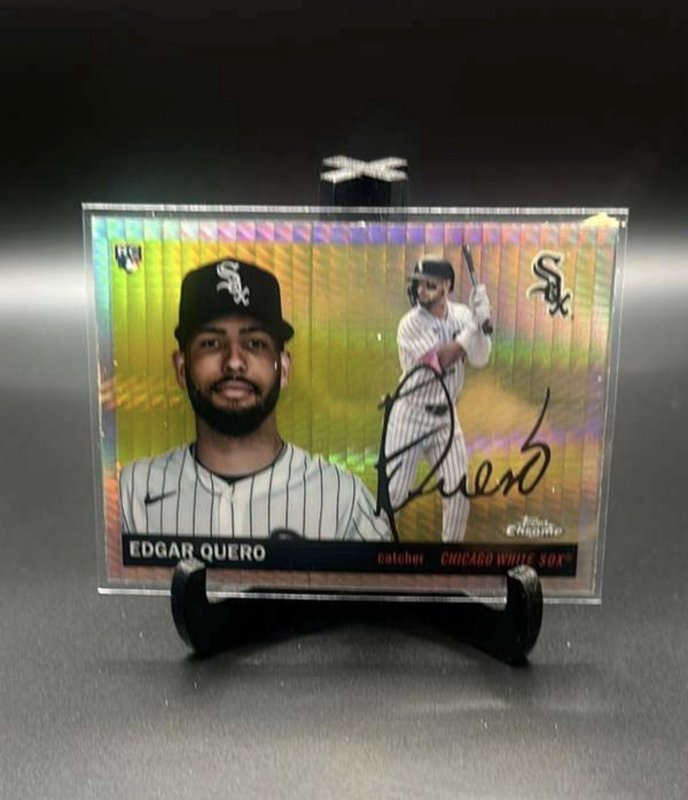 2025 Topps Chrome Platinum #229 Edgar Quero Refractor