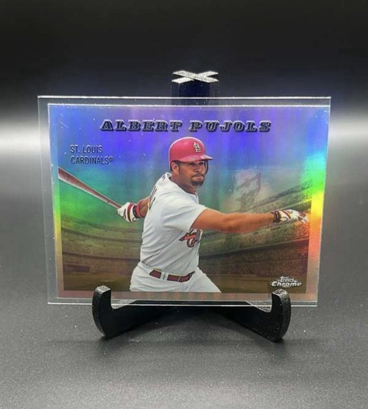 2025 Topps Chrome Platinum Albert Pujols Rails & Sails Refractor #55RS-4