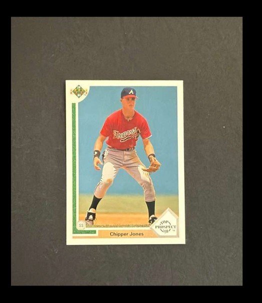 1991 Upper Deck - Top Prospect Chipper Jones #55 (RC)