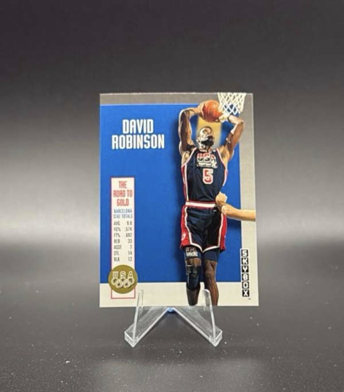 1992-93 Skybox - The Road to Gold David Robinson #USA10