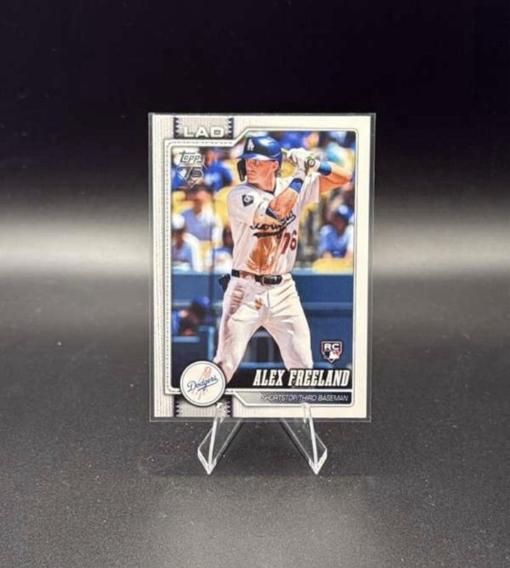 2026 Topps Series 1 - Alex Freeland #74 (RC)