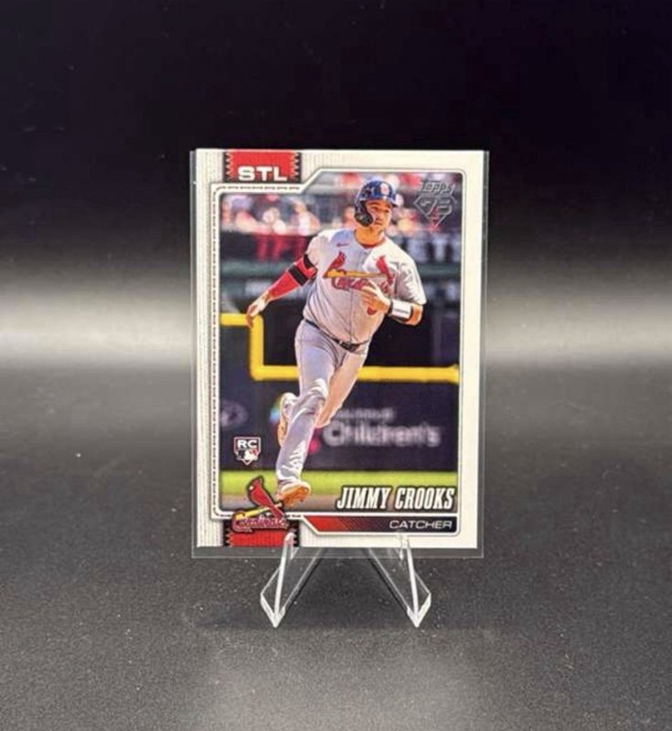 2026 Topps Series 1 - Jimmy Crooks III #73 (RC)