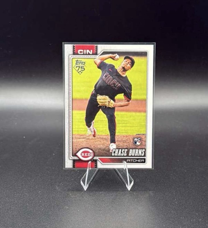 2026 Topps Series 1 - Chase Burns #312 (RC)