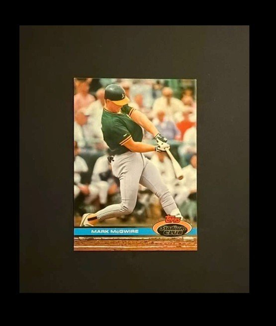 1991 Topps Stadium Club - Mark McGwire #399