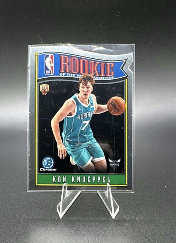 2025-26 Topps Bowman Chrome Kon Knueppel Rookie Of The Year Favorites