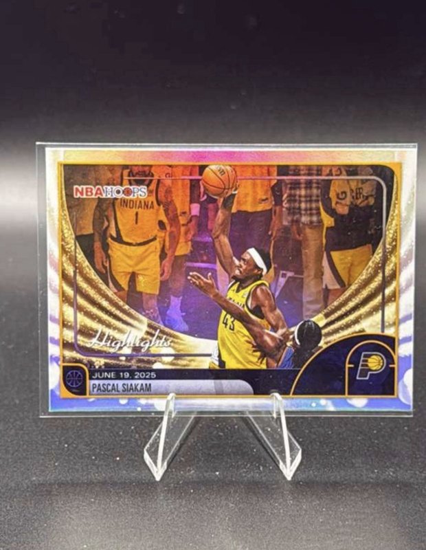 Topps 2025-26 NBA Hoops Highlights Pascal Siakam #265 Indiana Pacers