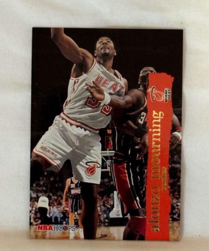 1995-96 Hoops Alonzo Mourning #313