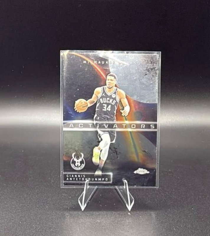 2025-26 Topps Chrome - Activators Giannis Antetokounmpo #AC-4