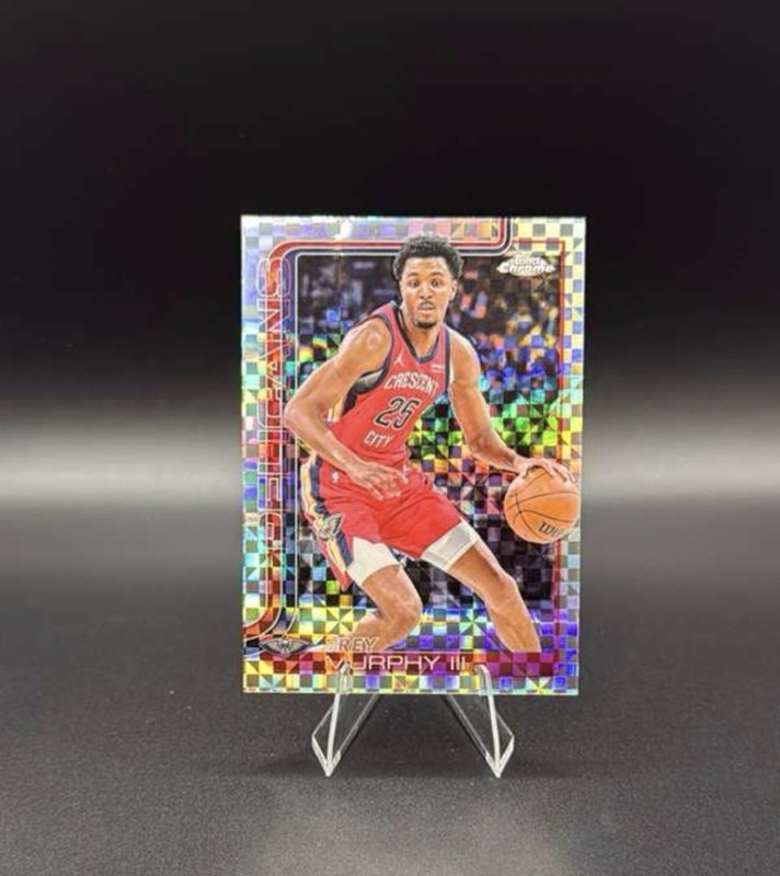 2025-26 Topps Chrome #104 Trey Murphy III X-Fractor