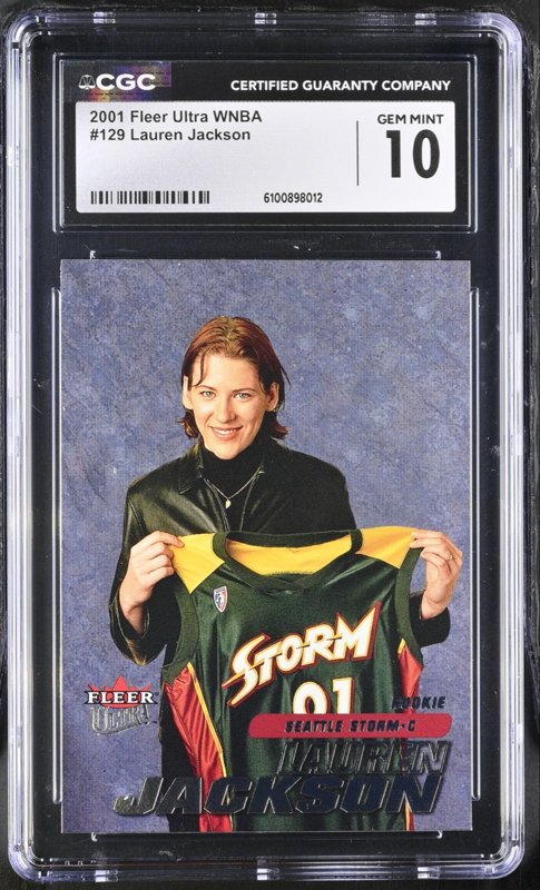 2001 Fleer Ultra WNBA - Rookie Lauren Jackson #129 (RC)