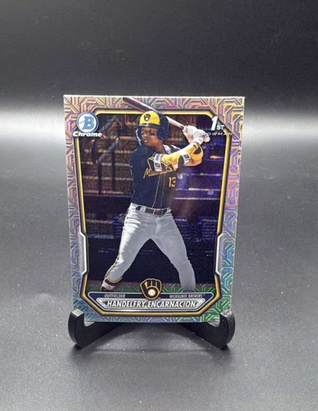 BARGAIN BIN: 2026 Bowman Handelfry Encarnacion 1st Mojo Refractor Brewers