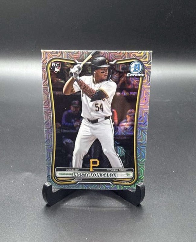 2026 Bowman Jhostynxon Garcia Mojo Refractor Rookie Pittsburgh Pirates #12