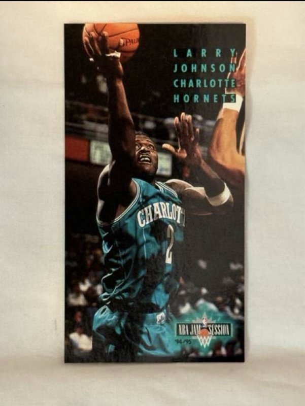 1994-95 Fleer NBA Jam Session - Larry Johnson #22