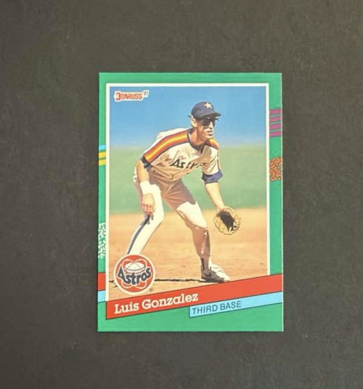#690 Luis Gonzalez 1991 Donruss
