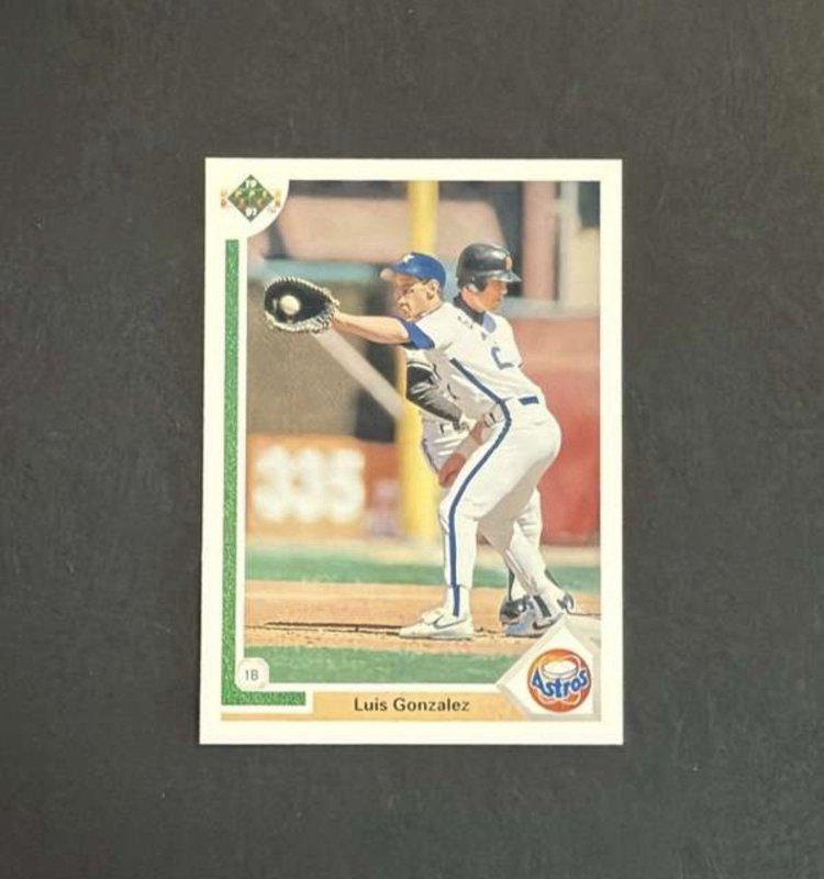 1991 Upper Deck - Luis Gonzalez #567 (RC)