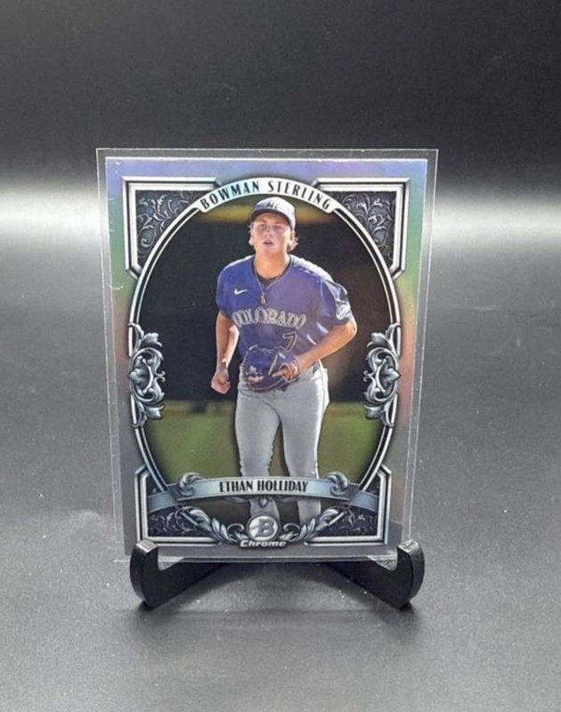 2026 Topps Bowman Sterling Chrome Prospect Ethan Holliday Rockies #BST-11