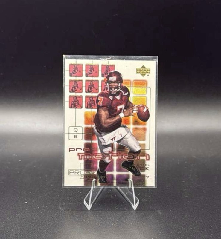 2001 Upper Deck Pros & Prospects - Promotion Michael Vick #PM1 (RC)
