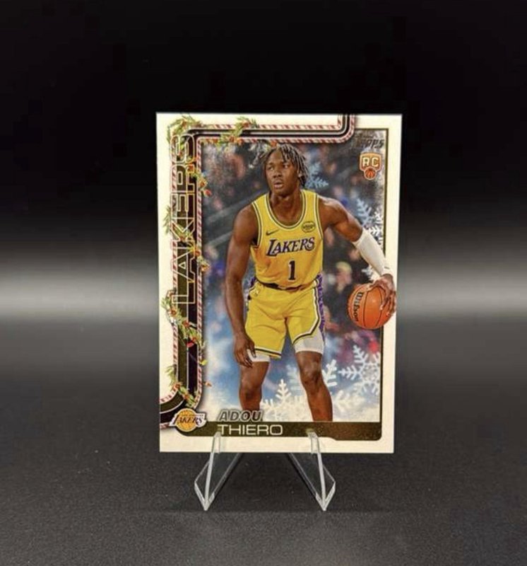 2025-26 Topps Holiday - Adou Thiero #H196 (RC)