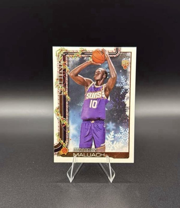 2025-26 Topps Holiday - Khaman Maluach #H170 (RC)