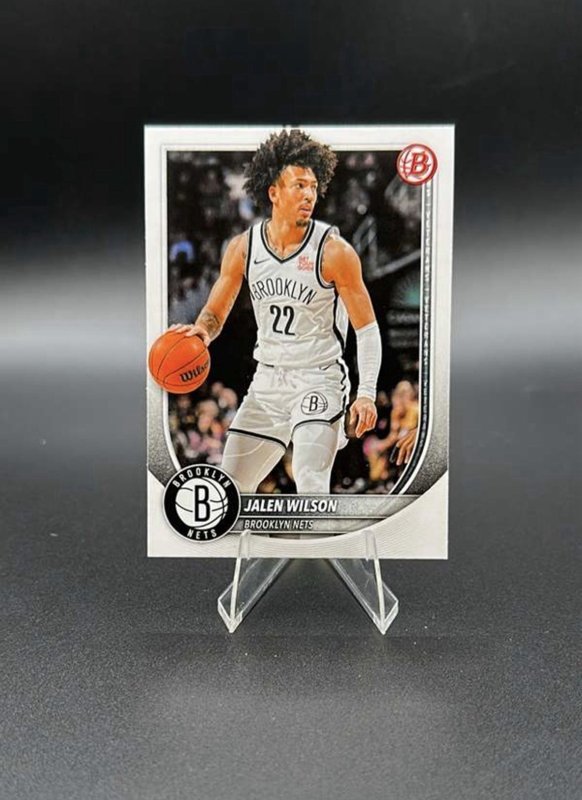 #60 Jalen Wilson 2025-26 Bowman