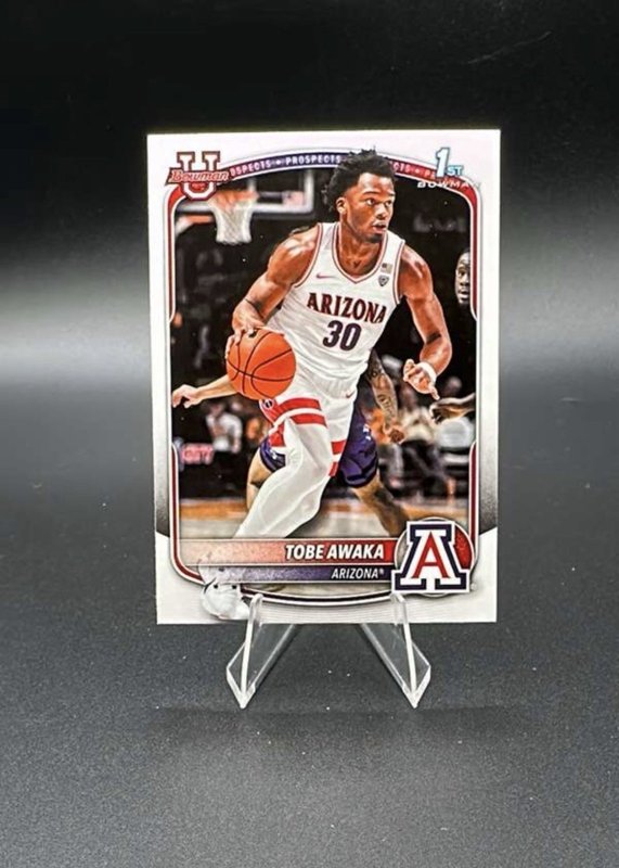 TOBE AWAKA PRC 2025-26 Bowman Paper Prospects #BPP-79 NCAA  ID:167068