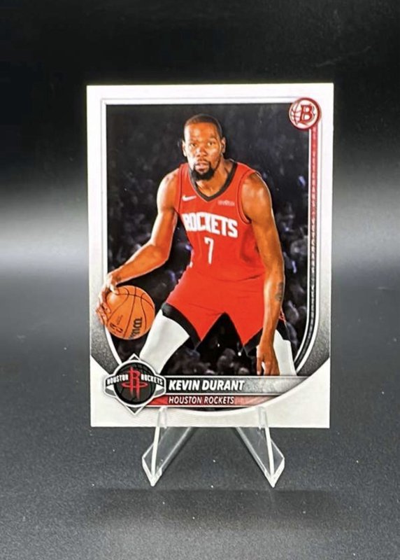 Kevin Durant 2025-26 Bowman Basketball Card #125 Houston Rockets