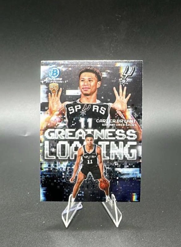 2025-26 Bowman #GL-14 Carter Bryant Greatness Loading