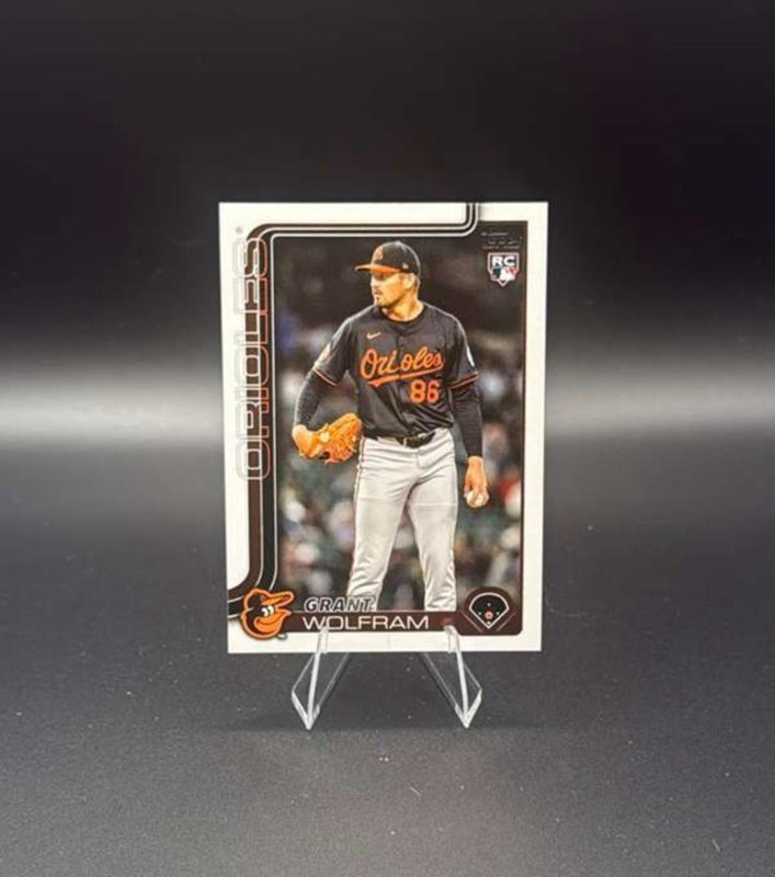 2025 Topps Update Series - Grant Wolfram #US114 (RC)