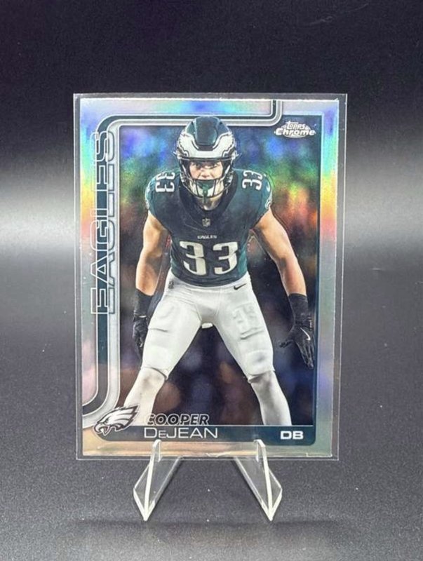 2025 Topps Chrome Cooper DeJean #252 Refractor